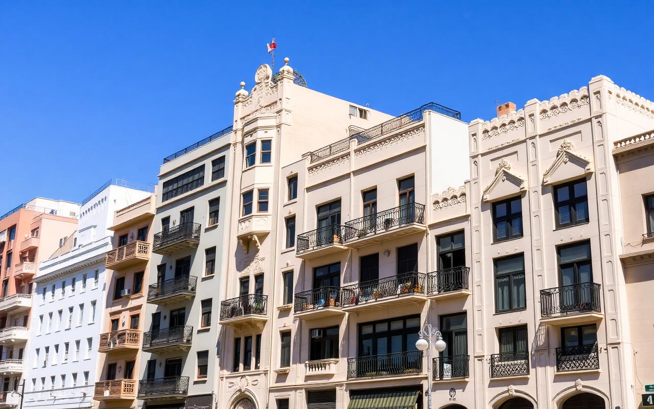 Arquitectura art déco de Casablanca