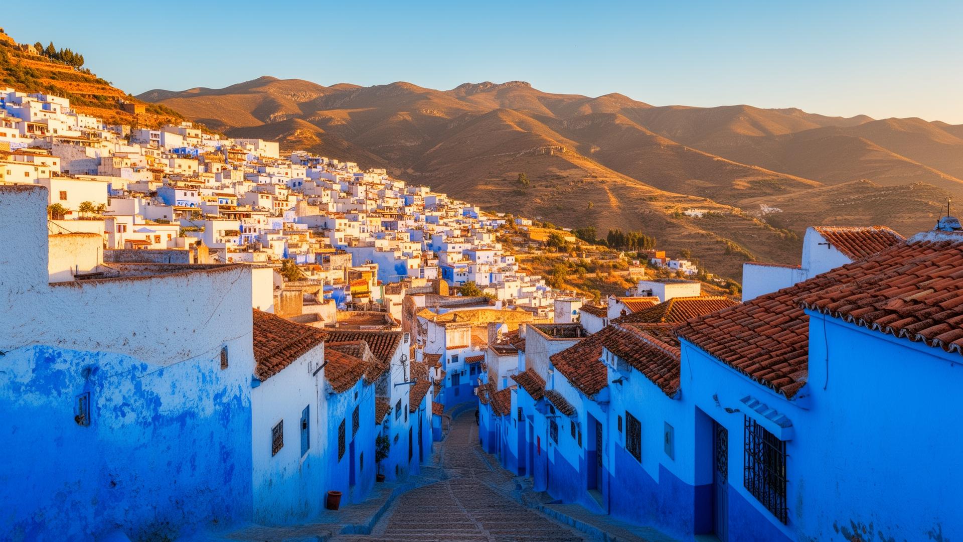 Calles azules de Chefchaouen